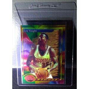 1993-94 Topps Finest Loy Vaught #86 Basketball Card